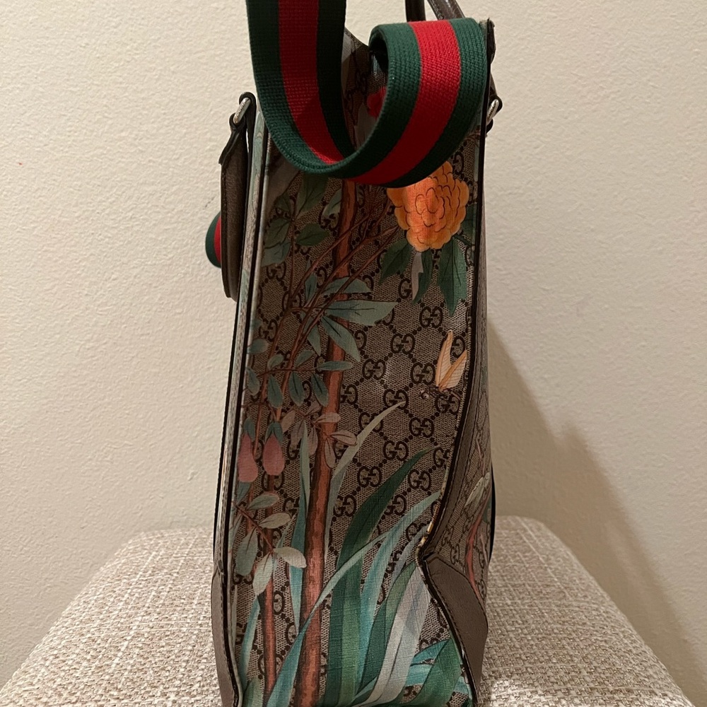 Gucci - Bag | Birds of Paradise tote. - Picture 4 of 14